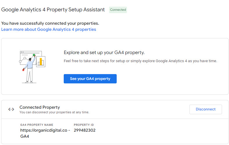 Google Analytics 4 Property Setup Assistant