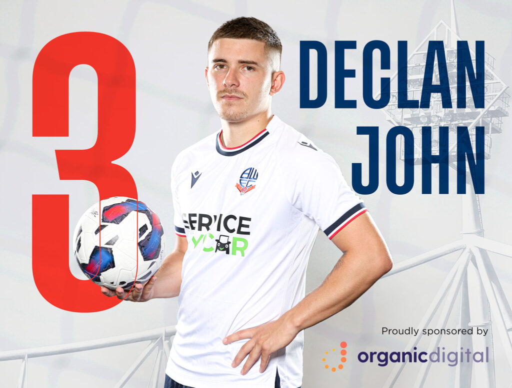 Declan John sponsored by Organic Digital