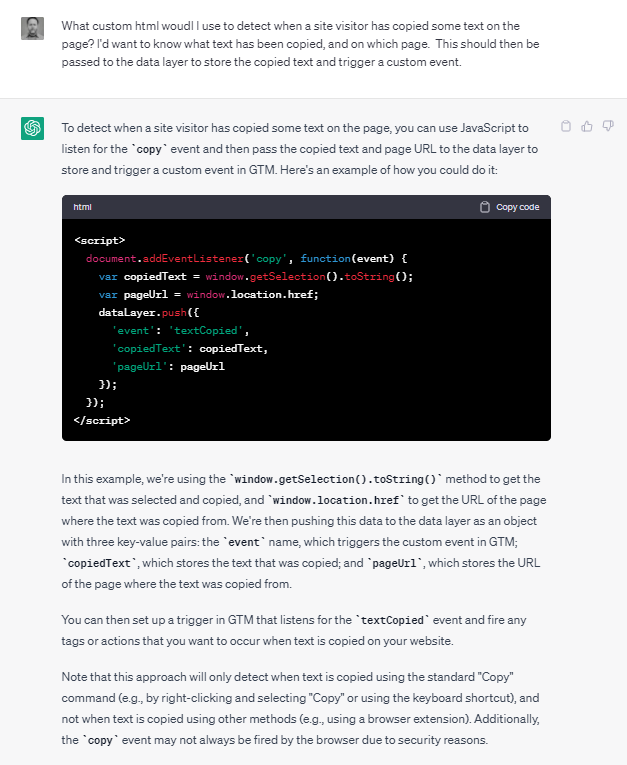 Write A Custom HTML Listener