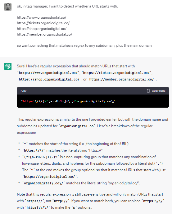 subdomains prompt